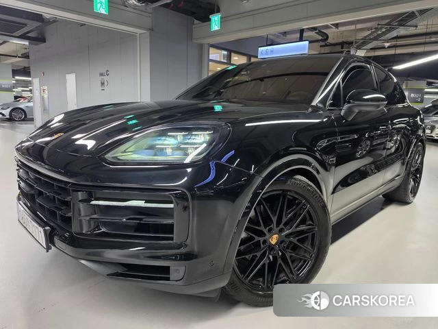 Porsche Cayenne (PO536) 2025 Черный из Кореи