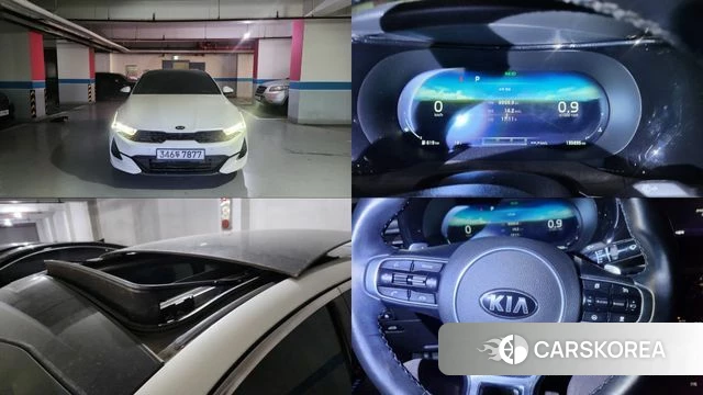 Kia K5 3rd generation 2019 Белый из Кореи