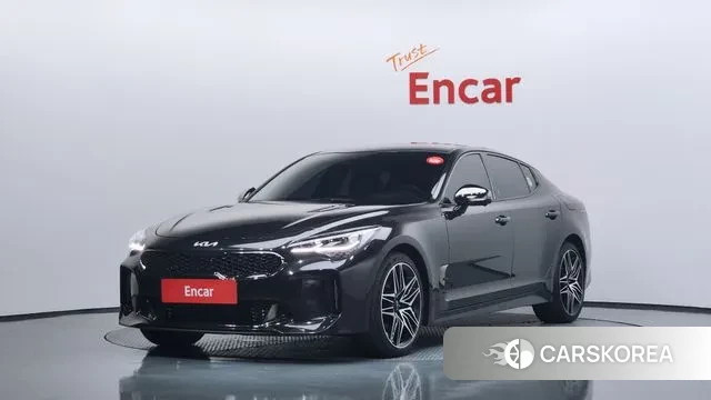 Kia Stinger Meister 2022 Черный из Кореи