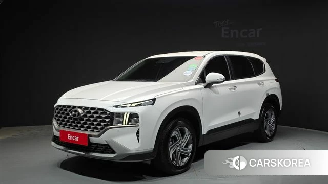 Hyundai The New Santa Fe 2022 Белый из Кореи