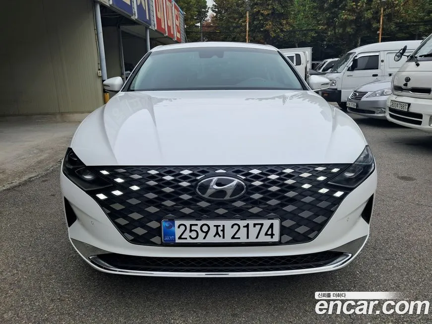 Hyundai The New Grandeur IG 2021 Белый из Кореи