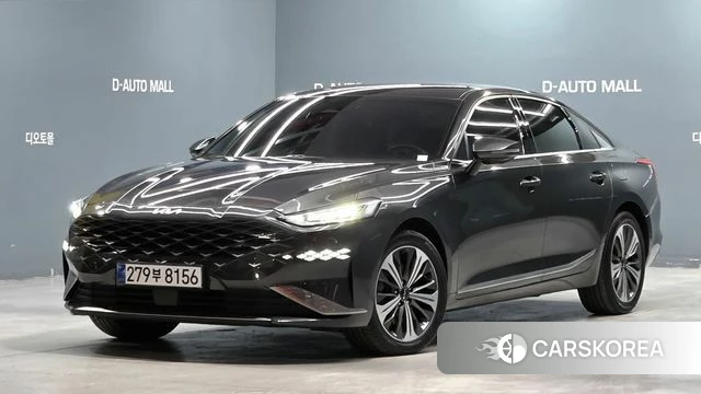 Kia K8 2021 Серый из Кореи