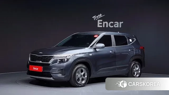 Kia Seltos 2021 Серый из Кореи
