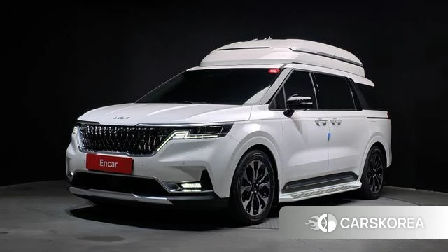 Kia Carnival 4th generation 2021 Белый из Кореи