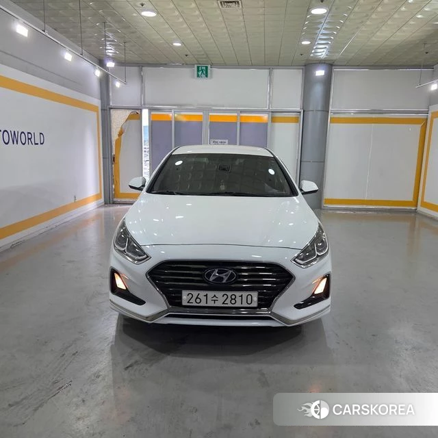 Hyundai Sonata New Rise 2018 Белый из Кореи