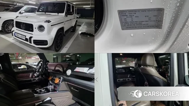 Mercedes-Benz G-Class W463b 2020 Белый из Кореи