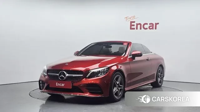 Mercedes-Benz C-Class W205 2020 Красный из Кореи