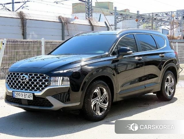 Hyundai The New Santa Fe 2020 Черный из Кореи