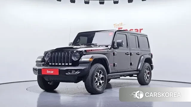 Jeep Wrangler (JL) 2021 Черный из Кореи