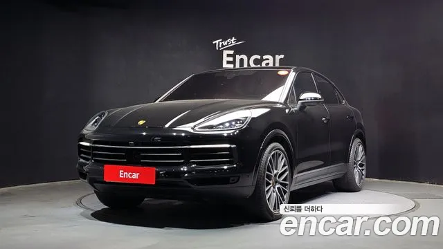 Porsche Cayenne (PO536) 2023 Черный из Кореи