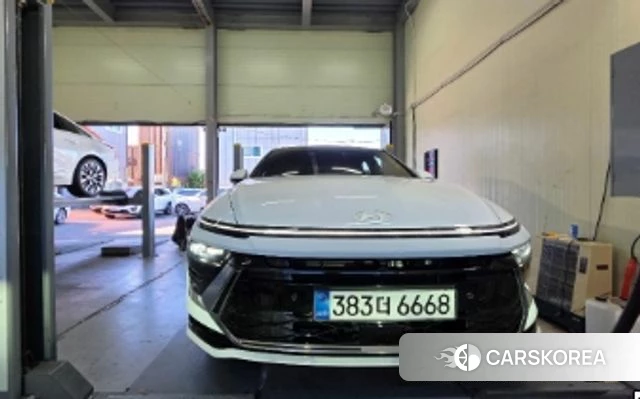 Hyundai Sonata D Edge (DN8) 2026 Белый из Кореи
