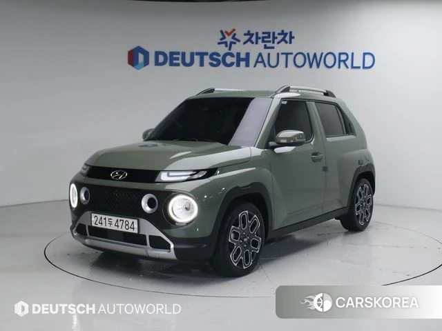 Hyundai Casper 2022 Зеленый из Кореи