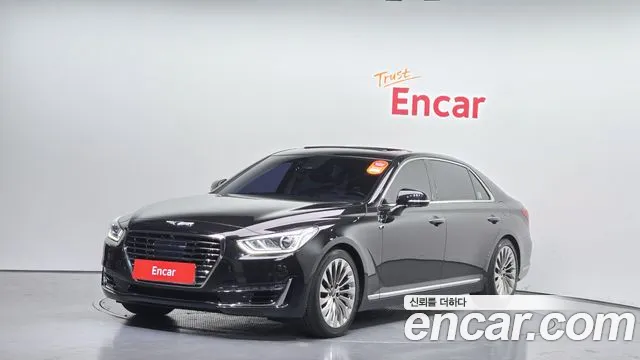 Genesis EQ900 2018 Черный из Кореи