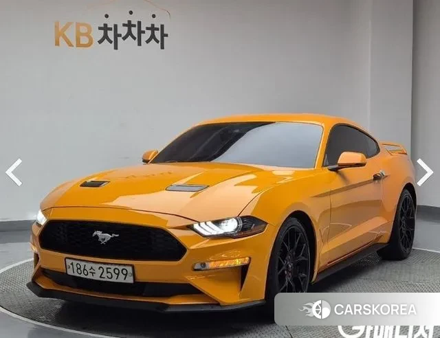 Ford Mustang 2018 Оранжевый из Кореи