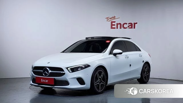 Mercedes-Benz A-Class W177 2020 Белый из Кореи