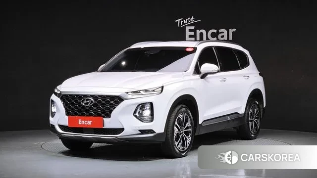 Hyundai Santa Fe TM 2019 Белый из Кореи