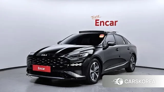 Kia K8 Hybrid 2024 Черный из Кореи
