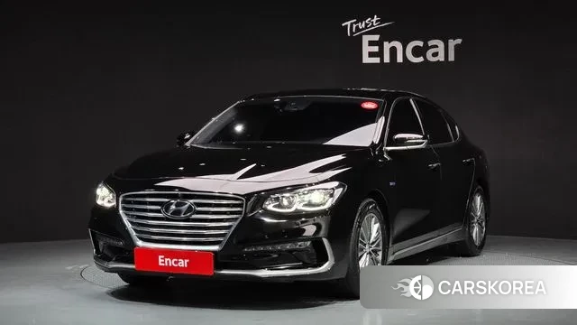 Hyundai Grandeur IG Hybrid 2019 Черный из Кореи