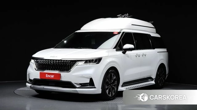 Kia Carnival 4th generation 2021 Белый из Кореи