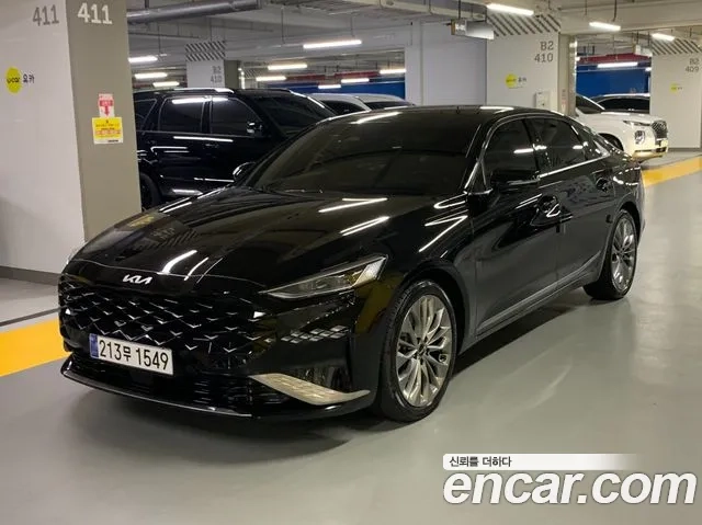 Kia K8 2021 Черный из Кореи