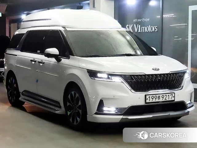Kia Carnival 4th generation 2020 Белый из Кореи
