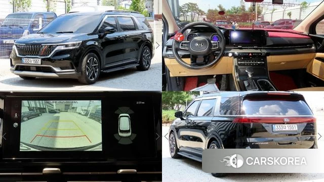 Kia Carnival 4th generation 2021 Черный из Кореи