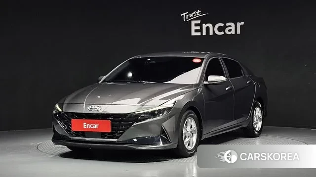 Hyundai Avante (CN7) 2021 Серый из Кореи