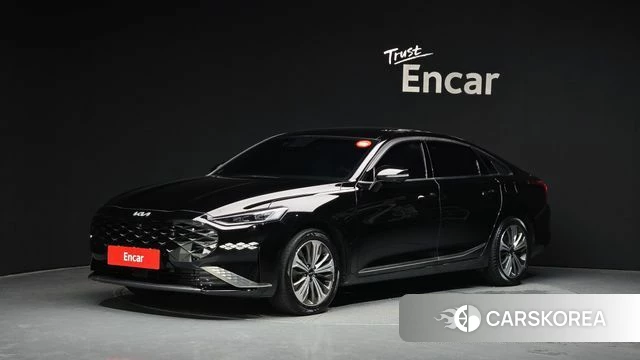 Kia K8 Hybrid 2022 Черный из Кореи