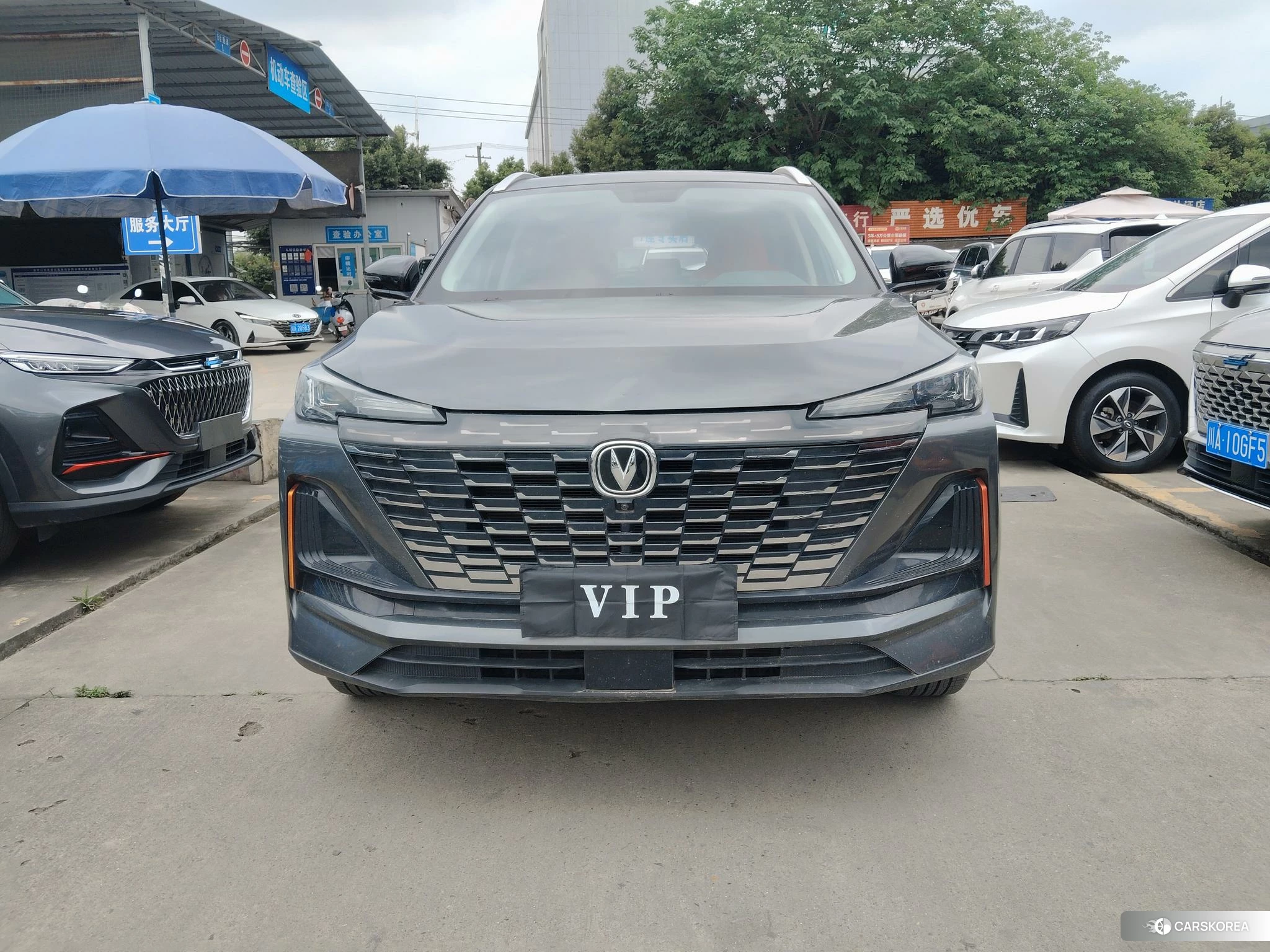 Chang'an CS55 PLUS 2021 Темно-серый из Китая