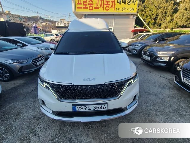 Kia Carnival 4th generation 2021 Белый из Кореи