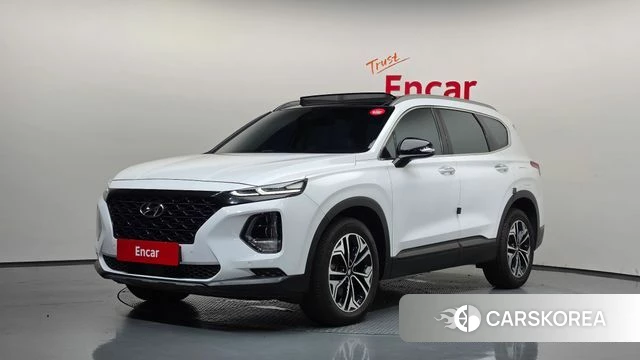 Hyundai Santa Fe TM 2018 Белый из Кореи