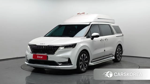 Kia Carnival 4th generation 2021 Белый из Кореи