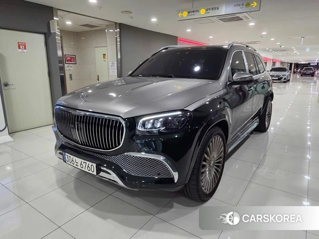 Mercedes-Benz GLS - Class X167 2023 Темно-зеленый из Кореи