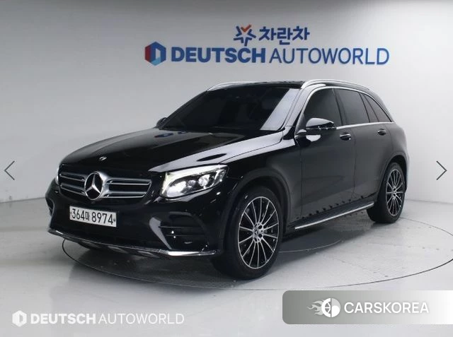 Mercedes-Benz GLC-Class X253 2019 Черный из Кореи