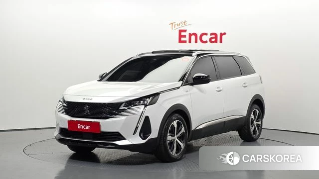Peugeot 5008 second generation 2022 Белый из Кореи