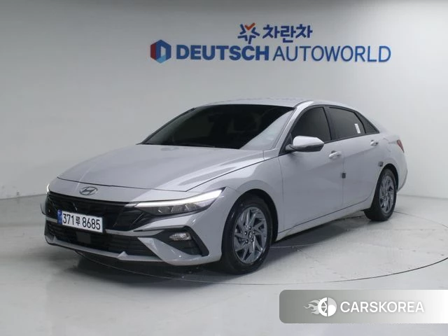 Hyundai The New Avante Hybrid (CN7) 2023 Серебристо-серый из Кореи