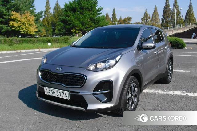 Kia Sportage The Bold 2020 Серый из Кореи