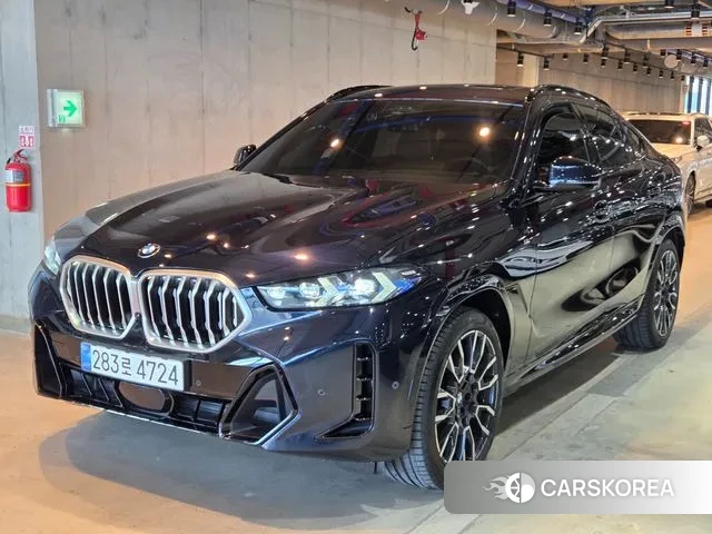 BMW X6 (G06) 2025 Синий из Кореи