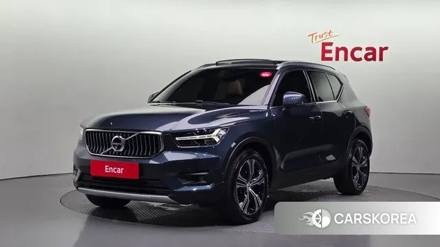 Volvo XC40 2021 Синий из Кореи