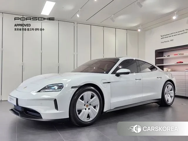 Porsche Taycan 2025 Белый из Кореи