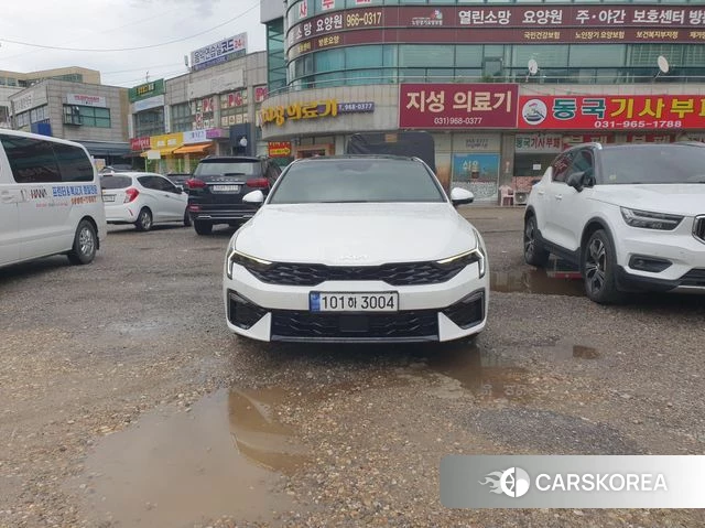 Kia The New K5 3rd generation 2024 Белый из Кореи
