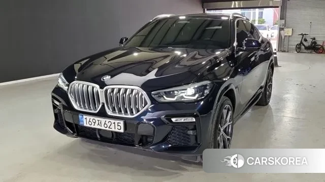 BMW X6 (G06) 2021 Синий из Кореи