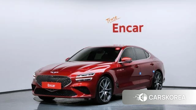 Genesis The New G70 2020 Красный из Кореи