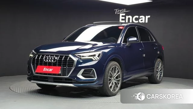 Audi Q3 (F3) 2020 Синий из Кореи