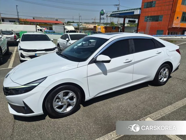 Hyundai Avante (CN7) 2021 Белый из Кореи