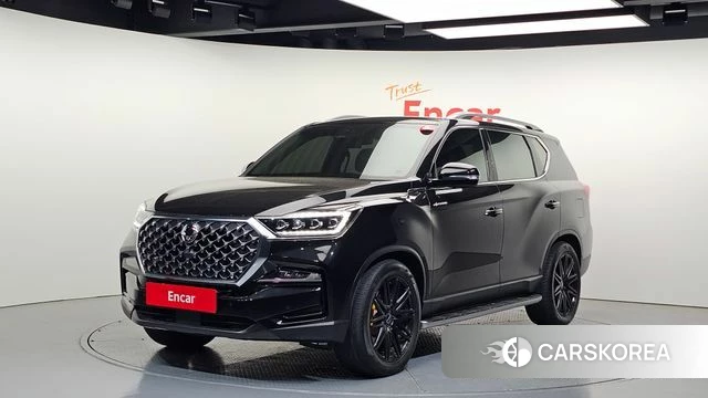 Ssangyong All New Rexton 2021 Черный из Кореи