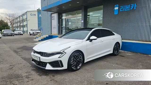 Kia The New K5 3rd generation 2025 Белый из Кореи