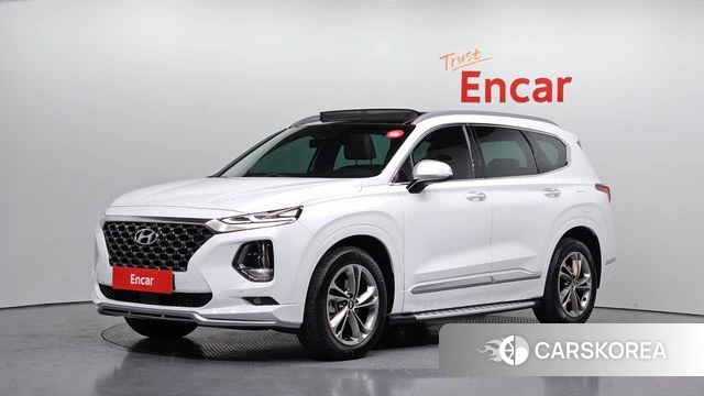 Hyundai Santa Fe TM 2019 Белый из Кореи