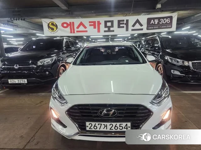 Hyundai Sonata New Rise 2018 Белый из Кореи