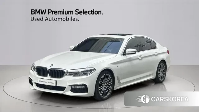 BMW 5 Series (G30) 2019 Белый из Кореи